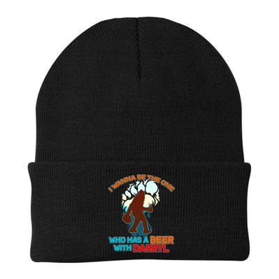 I Wanna Be the One Who Has a Beer With Darryl Funny Bigfoot Beanie