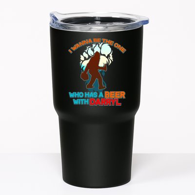 I Wanna Be the One Who Has a Beer With Darryl Funny Bigfoot Tumbler
