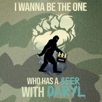 I Wanna Be The One Who Has A Beer With Daryl Legacy Tie Dye Trucker Hat