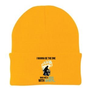 I Wanna Be The One Who Has A Beer With Daryl Knit Cap Winter Beanie