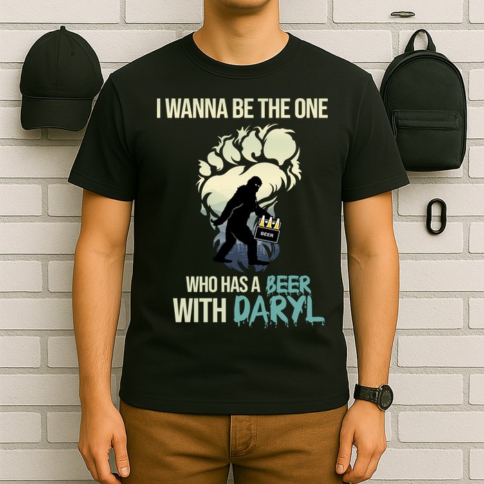 I Wanna Be The One Who Has A Beer With Daryl T-Shirt