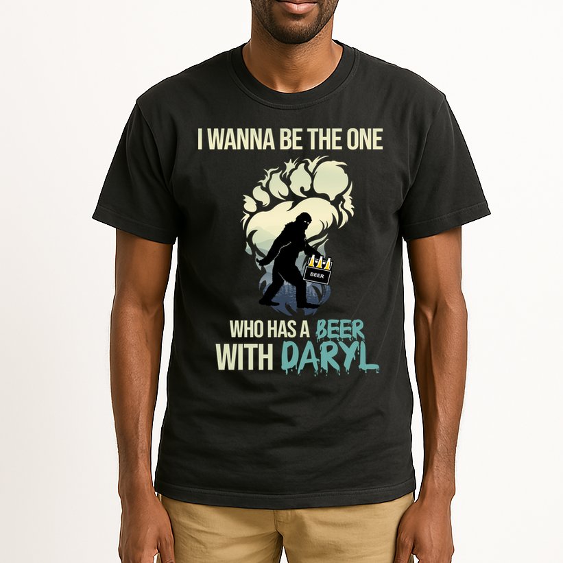 I Wanna Be The One Who Has A Beer With Daryl Tall T-Shirt