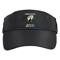 I Wanna Be The One Who Has A Beer With Daryl Adult Drive Performance Visor