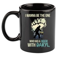 I Wanna Be The One Who Has A Beer With Daryl 11oz C Handle Ceramic Mug