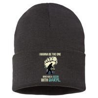 I Wanna Be The One Who Has A Beer With Daryl Sustainable Knit Beanie