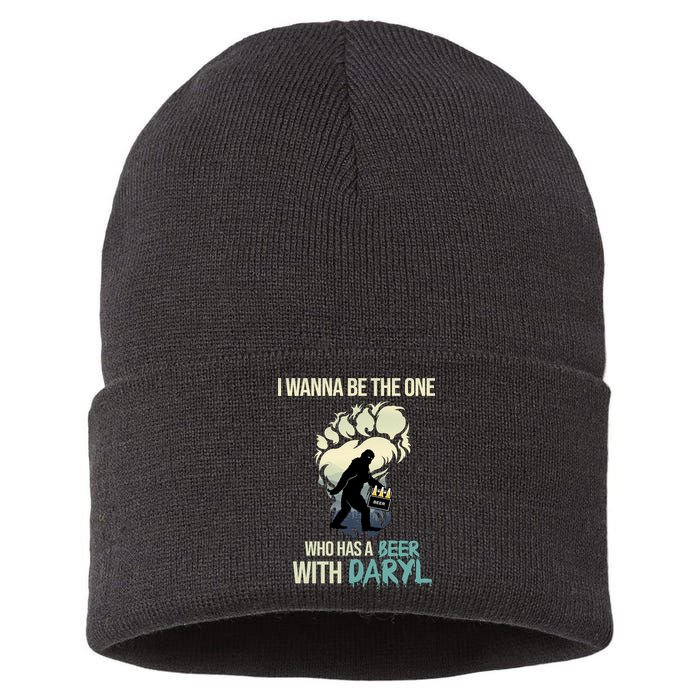 I Wanna Be The One Who Has A Beer With Daryl Sustainable Knit Beanie