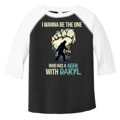 I Wanna Be The One Who Has A Beer With Daryl Toddler Fine Jersey T-Shirt