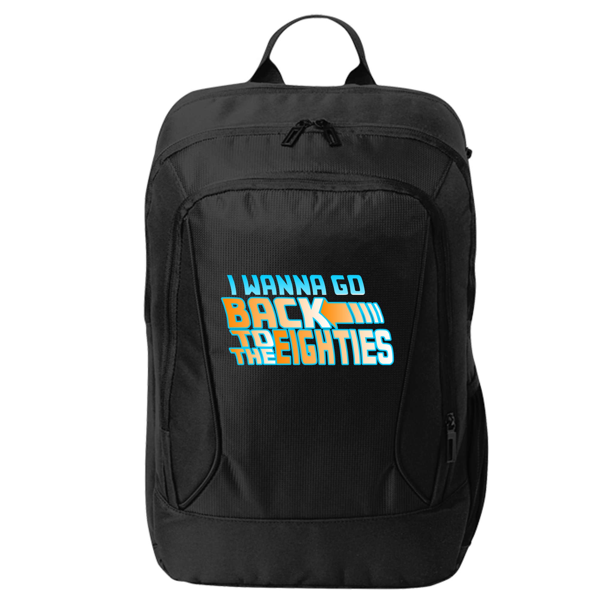 I Wanna Go Back To The 80s City Backpack