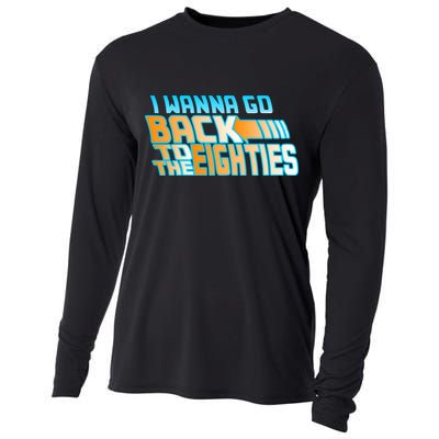 I Wanna Go Back To The 80s Cooling Performance Long Sleeve Crew