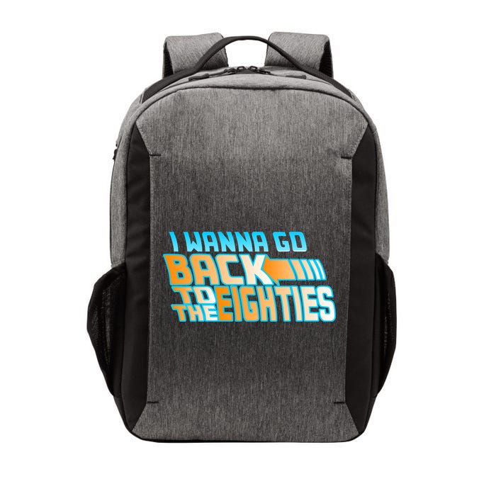 I Wanna Go Back To The 80s Vector Backpack