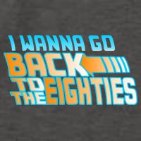 I Wanna Go Back To The 80s Vector Backpack