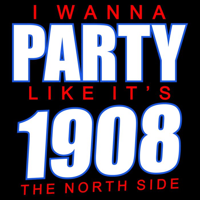 I Wanna Party Like It's 1908 The North Side Chicago Flat Bill Trucker Hat