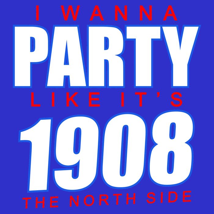 I Wanna Party Like It's 1908 The North Side Chicago Premium T-Shirt
