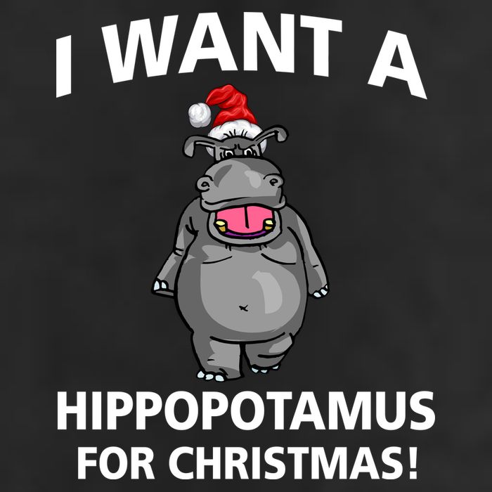 I Want A Hippopotamus For Christmas Cool Comfort Performance Bucket Hat