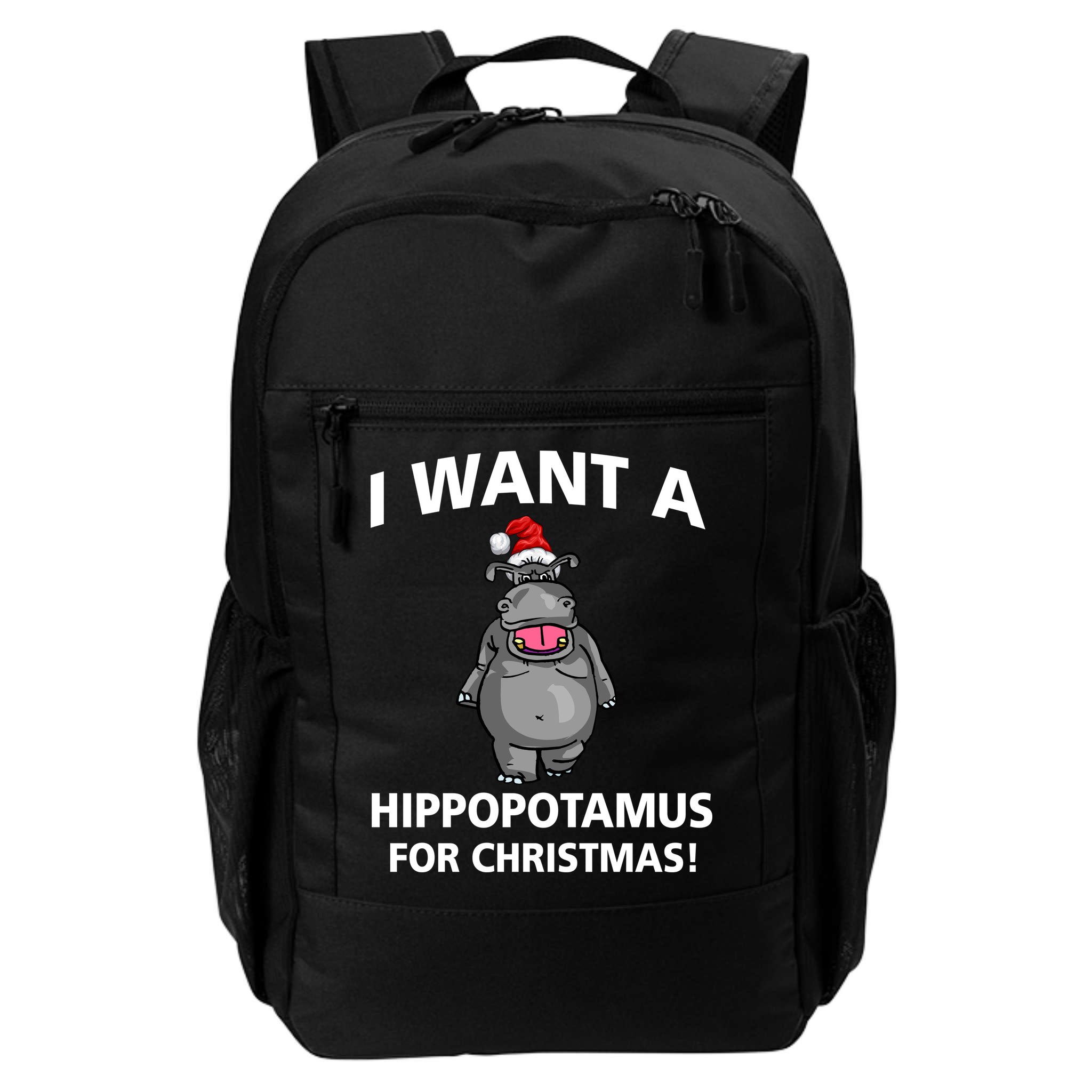 I Want A Hippopotamus For Christmas Backpack