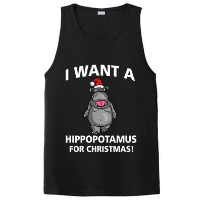 I Want A Hippopotamus For Christmas PosiCharge Competitor Tank