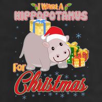 I Want A Hippopotamus for Christmas Classic Song Cool Comfort Performance Bucket Hat