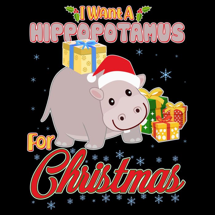 I Want A Hippopotamus for Christmas Classic Song Impact Tech Backpack