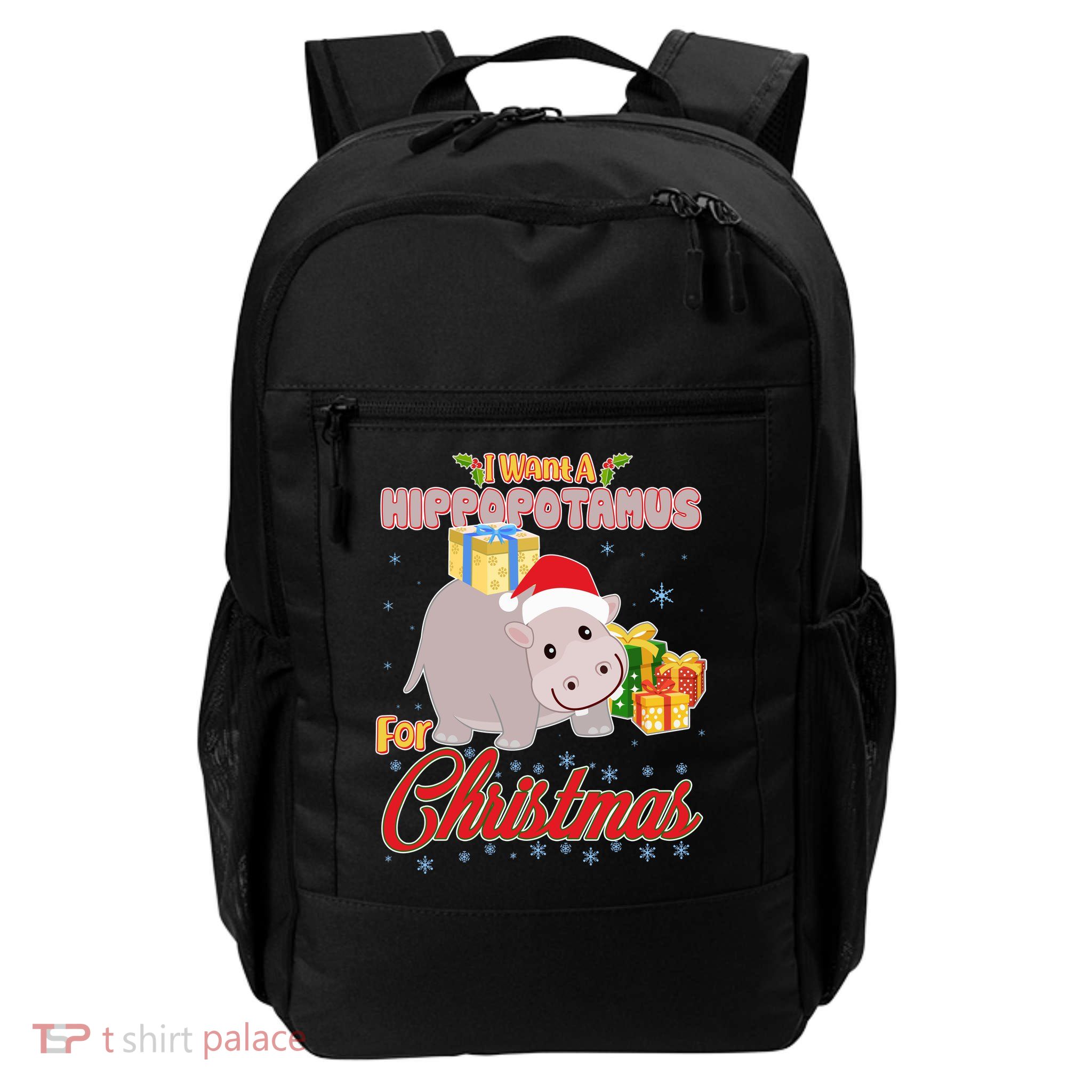 I Want A Hippopotamus for Christmas Classic Song Backpack