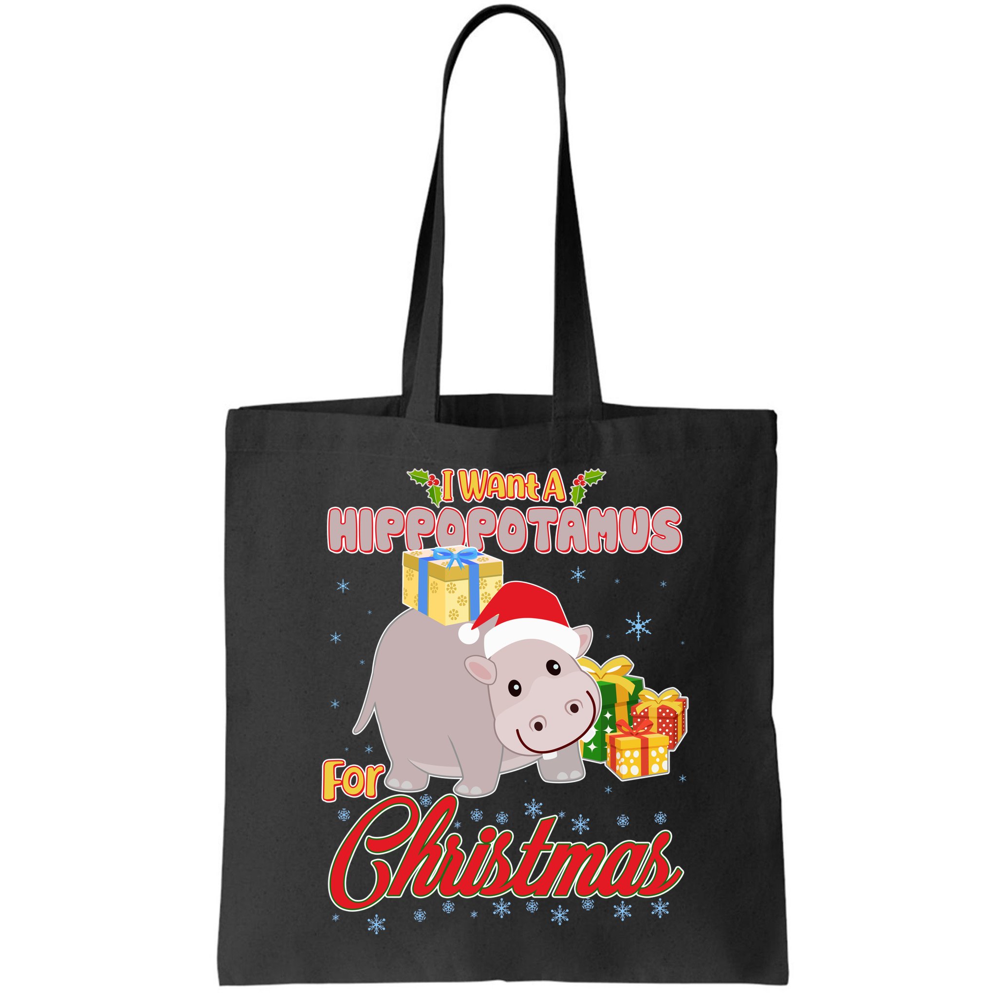 I Want A Hippopotamus for Christmas Classic Song Bag