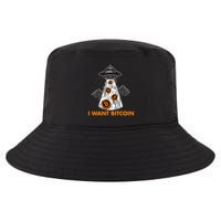 I Want Bitcoin BTC Crypto Currency UFO Cool Comfort Performance Bucket Hat