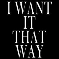 I Want It That Way Funny Music Band Song 16 in Basic Backpack
