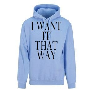 I Want It That Way Funny Music Band Song Unisex Surf Hoodie