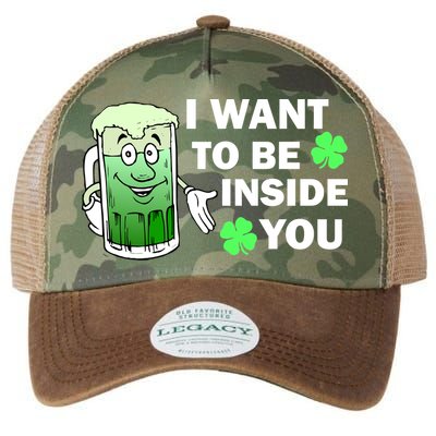 I Want To Be Inside You Beer Legacy Tie Dye Trucker Hat