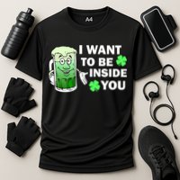 I Want To Be Inside You Beer Performance Shirt