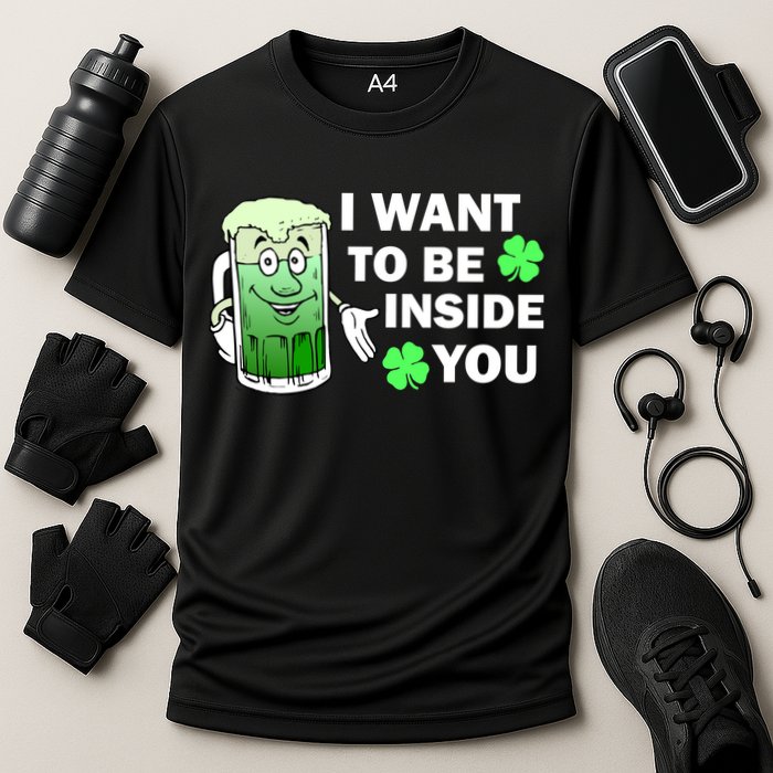 I Want To Be Inside You Beer Performance Shirt