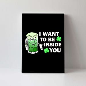 I Want To Be Inside You Beer Canvas