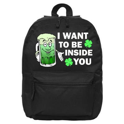 I Want To Be Inside You Beer 16 in Basic Backpack