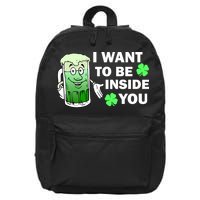 I Want To Be Inside You Beer 16 in Basic Backpack