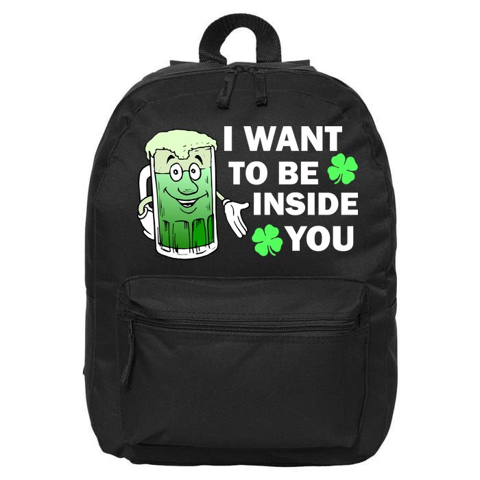 I Want To Be Inside You Beer 16 in Basic Backpack