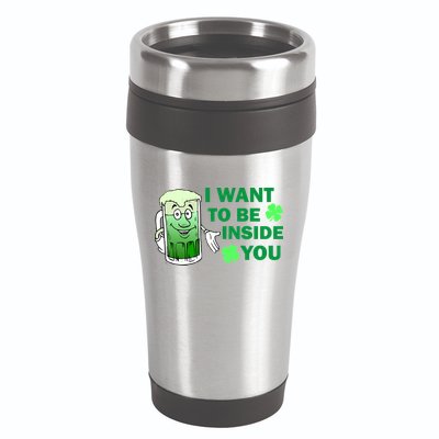 I Want To Be Inside You Beer 16oz Travel Tumbler
