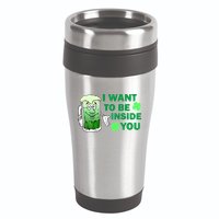 I Want To Be Inside You Beer 16oz Travel Tumbler