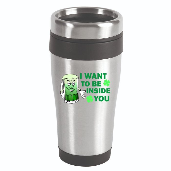 I Want To Be Inside You Beer 16oz Travel Tumbler