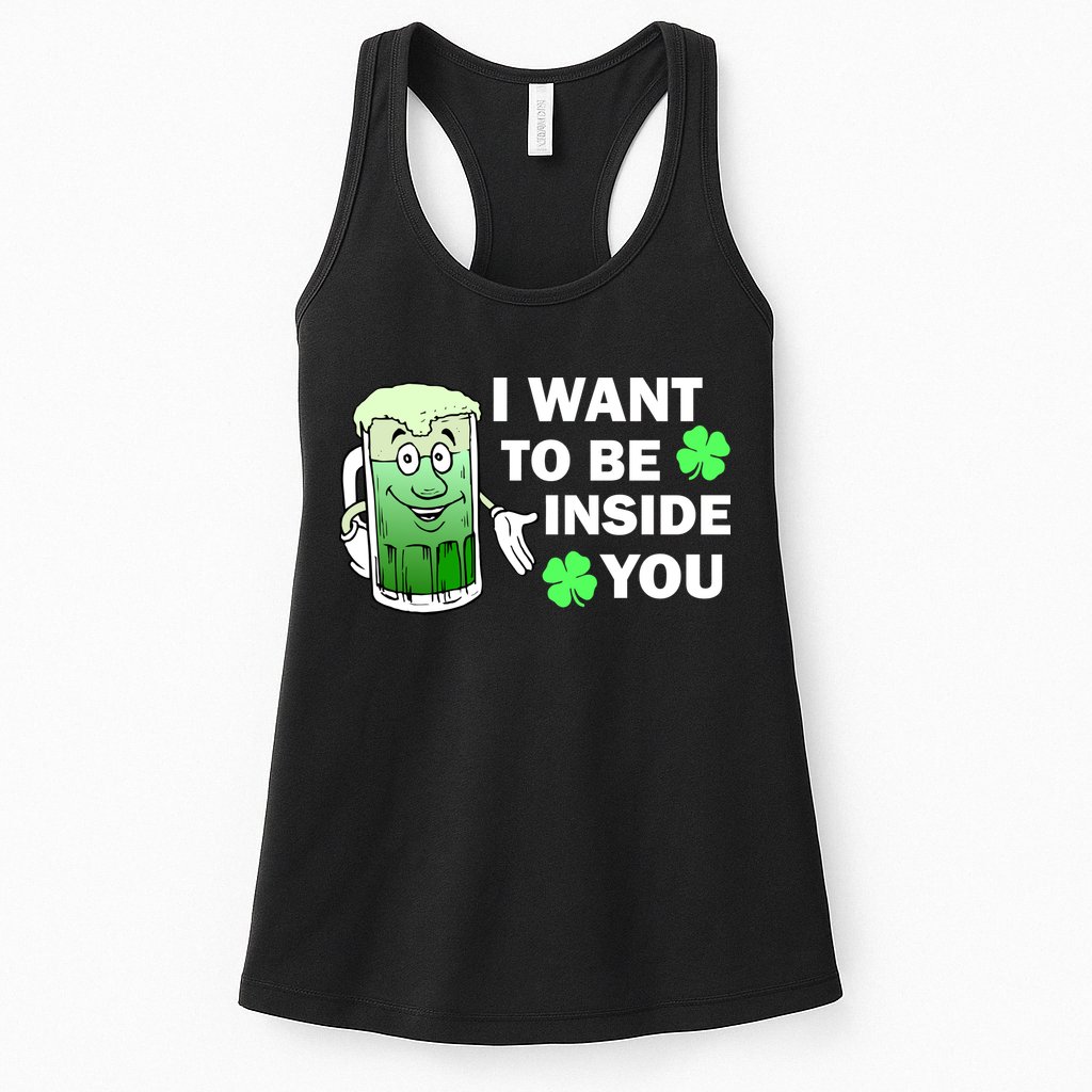 I Want To Be Inside You Beer Womens Tank Top