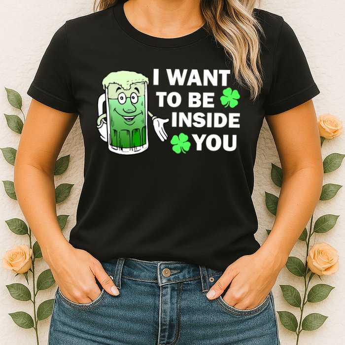 I Want To Be Inside You Beer Womens T-Shirt