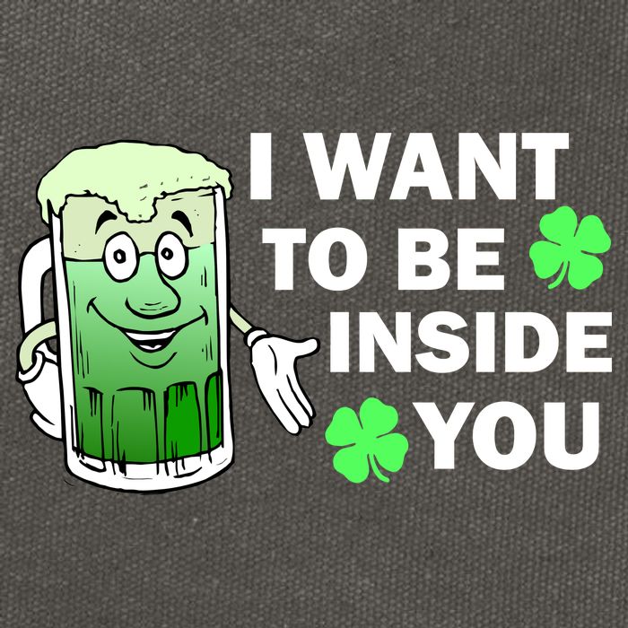 I Want To Be Inside You Beer Cotton Canvas Backpack
