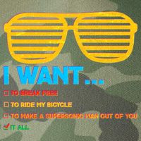I Want To Break Free Ride Bicycle Want It All Legacy Tie Dye Trucker Hat