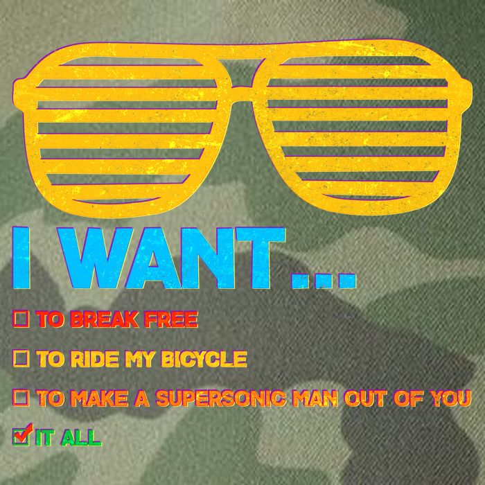 I Want To Break Free Ride Bicycle Want It All Legacy Tie Dye Trucker Hat