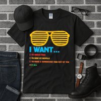 I Want To Break Free Ride Bicycle Want It All Tall T-Shirt