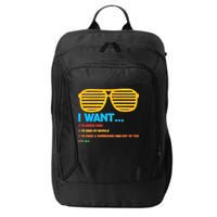 I Want To Break Free Ride Bicycle Want It All City Backpack