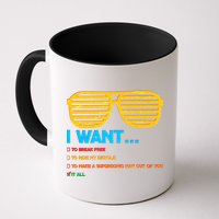I Want To Break Free Ride Bicycle Want It All Mug