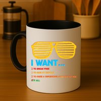 I Want To Break Free Ride Bicycle Want It All Mug