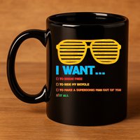 I Want To Break Free Ride Bicycle Want It All 11oz C Handle Ceramic Mug