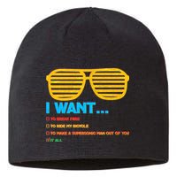 I Want To Break Free Ride Bicycle Want It All Sustainable Beanie