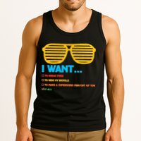 I Want To Break Free Ride Bicycle Want It All Tank Top