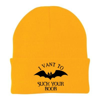 I Want To Suck Your Boob Knit Cap Winter Beanie